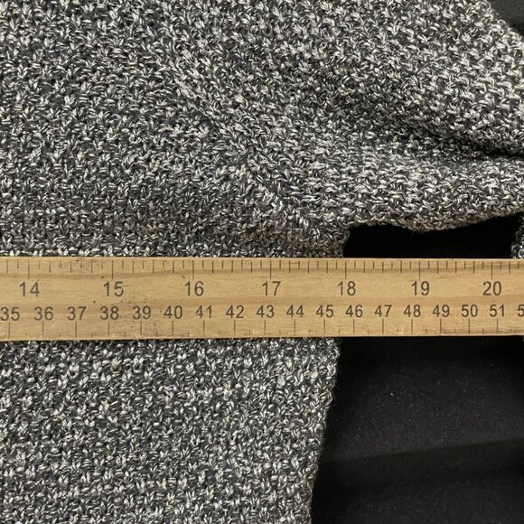 Charter Club Silver Metallic Gray Cardigan beads Size Small Knit - Picture 6 of 9